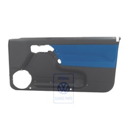 VW Originale Rivestimento Porta (Tessuto) Nero/Jazzblue - 1E0867012ATLZQ