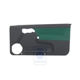 VW Originale Rivestimento Porta (Tessuto) Nero/Verde - 1E0867012ATLZS