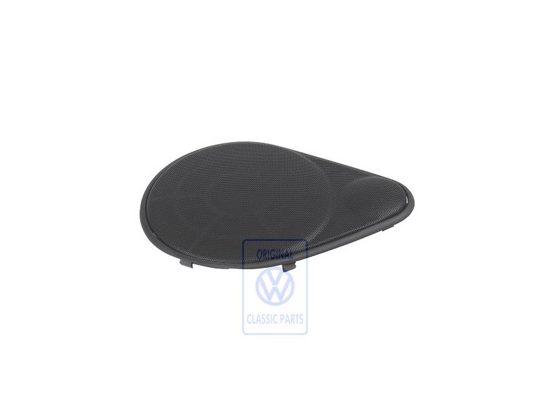 VW Originale Maschera Altoparlante Nero - 1E0867149A 01C