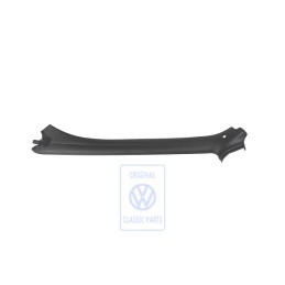 VW Originale Rivest. Montante A Nero Satinato - 1E0867233 B41