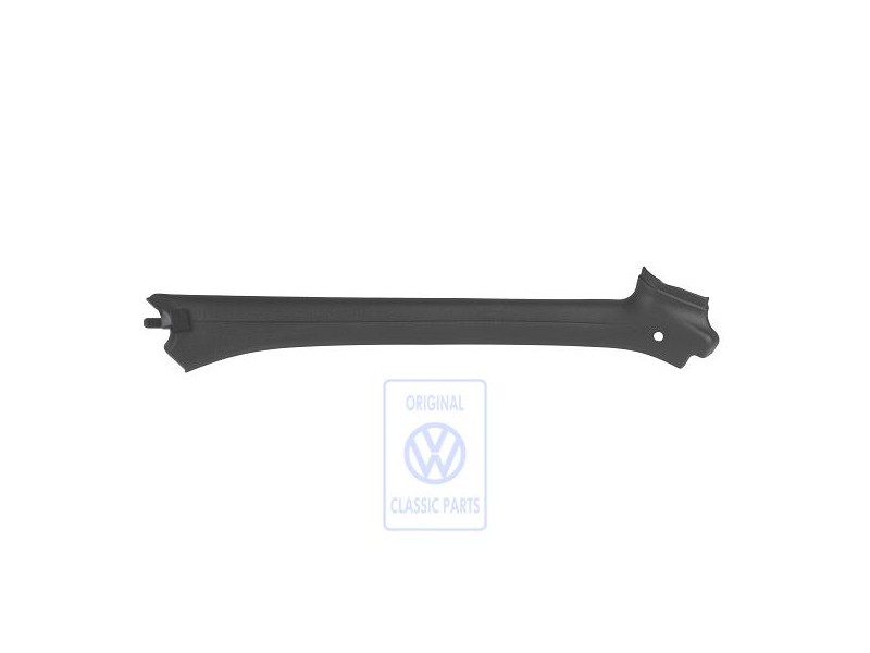 VW Originale Rivest. Montante A Nero Satinato - 1E0867234 B41