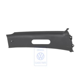 VW Originale Rivest. Montante B Nero Satinato - 1E0867244 B41