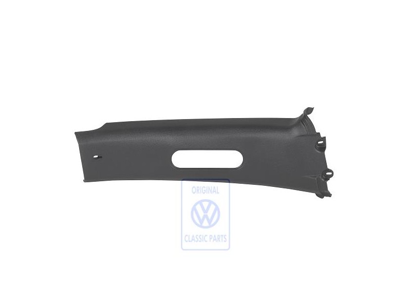 VW Originale Rivest. Montante B Nero Satinato - 1E0867244 B41