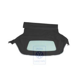 VW Originale Rivestimento Capote Tessuto Con Lunotto Nero - 1E0871035K C90