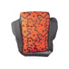 VW Originale Rivestimento Sedile (Tessuto) Nero/Arancio Tropic - 1E0881405H FVQ