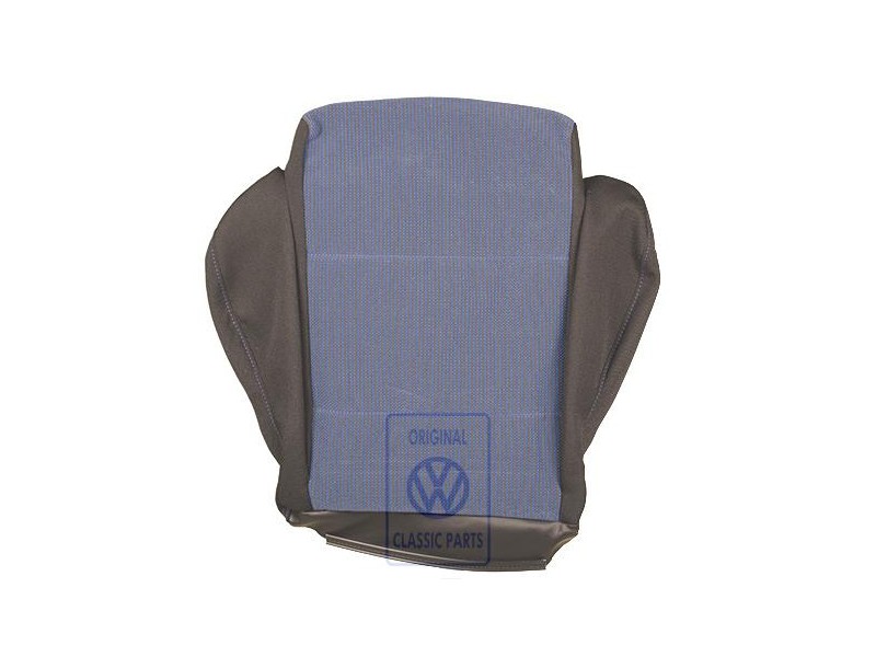 VW Originale Rivestimento Sedile (Tessuto) Blu/Nero - 1E0881405H LNU