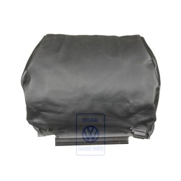VW Originale Rivestimento Per Poggiatesta Alcantara/Pelle Nero - 1E0881921M FAT