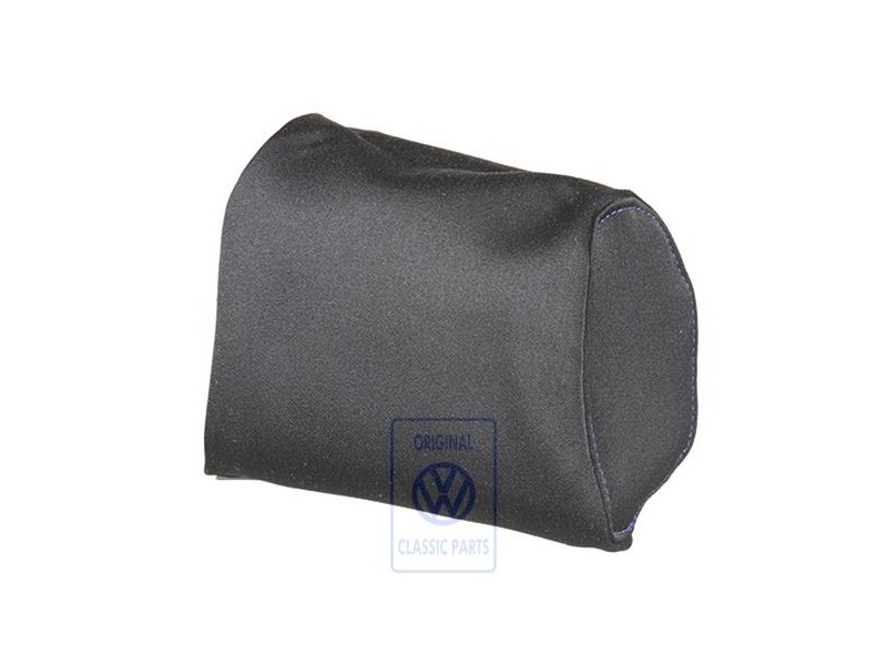 VW Originale Rivestim. Poggiatesta (Stoffa) Nero/Blu - 1E0881921Q LJP