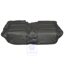 VW Originale Rivestimento Sedile (Pelle/Similpelle) Nero - 1E0885405C CLP