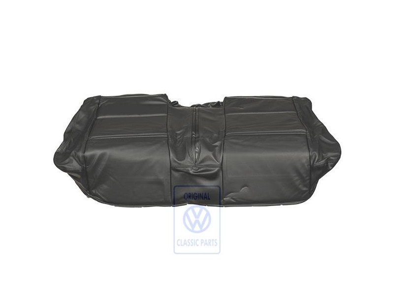 VW Originale Rivestimento Sedile (Pelle/Similpelle) Nero - 1E0885405C CLP