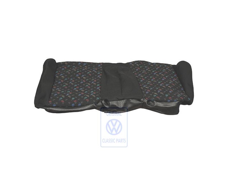 VW Originale Rivestimento Sedile (Stoffa/Fintapelle) Nero - 1E0885405D DMW