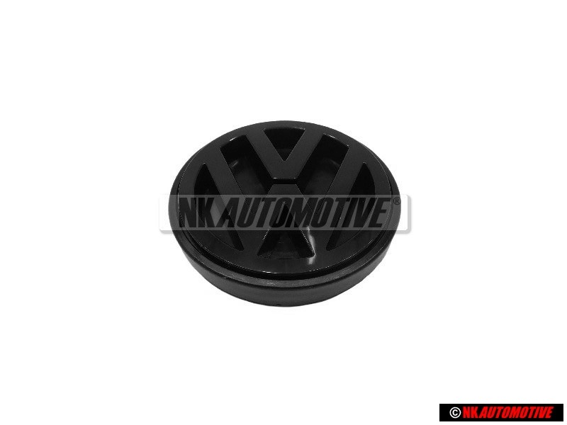 VW Originale Posteriore Logo Emblema Simbolo Nero - 191853601F XZ1