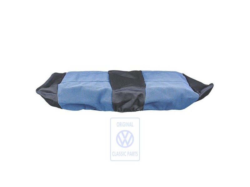 VW Originale Rivestimento Sedile Stoffa/Fintapelle Blu/Nero - 1E0885405J KMD