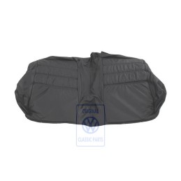 VW Originale Rivestimento Sedile (Pelle/Similpelle) Nero - 1E0885405N CLP