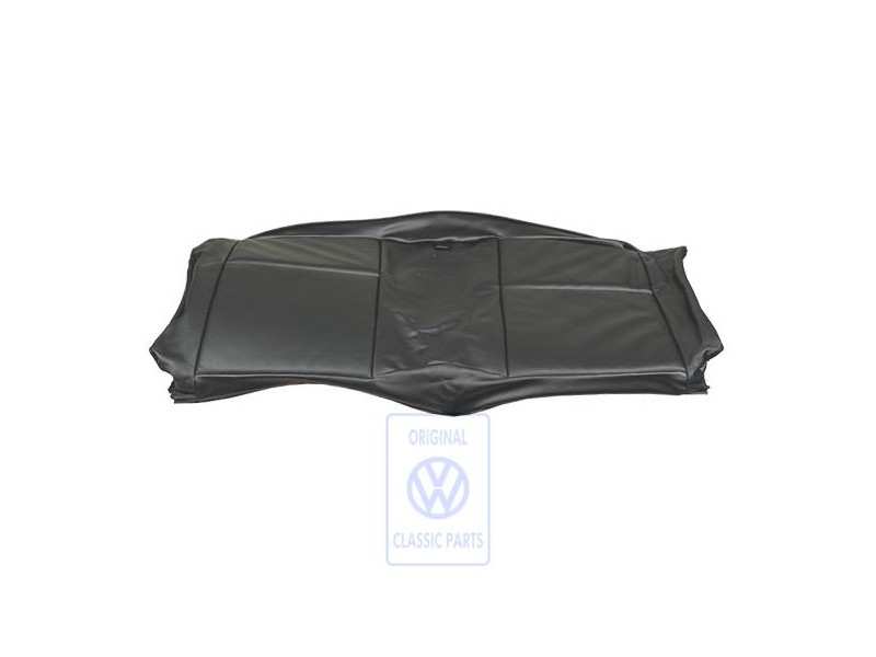 VW Originale Rivestimento Schienale (Cuoio/Fintapelle) Nero - 1E0885805G CLP
