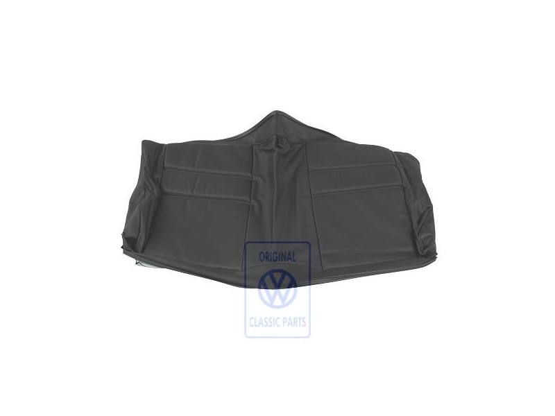 VW Originale Rivestimento Schienale (Cuoio/Fintapelle) Nero - 1E0885805K CLP