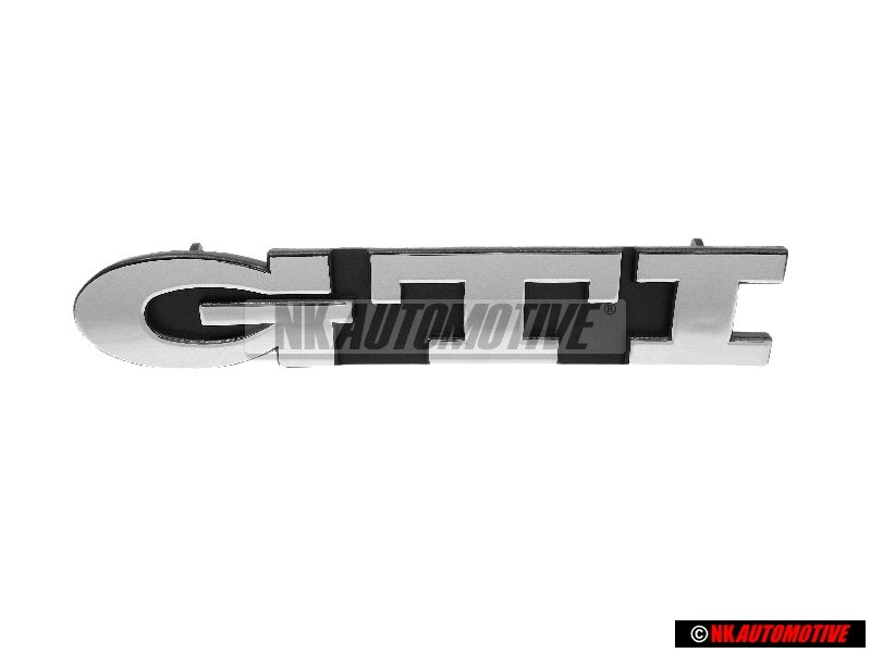 VW Originale GTI Fronte Logo Emblema Scritta Cromo - 1H6853679B GX2