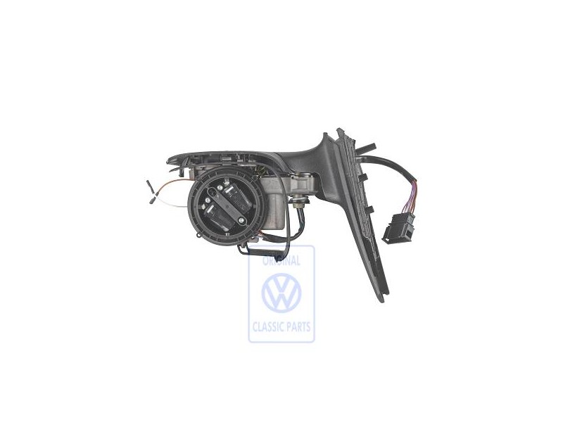 VW Originale Corpo Retr. Esterno Nero Satinato - 1E2857508F 01C