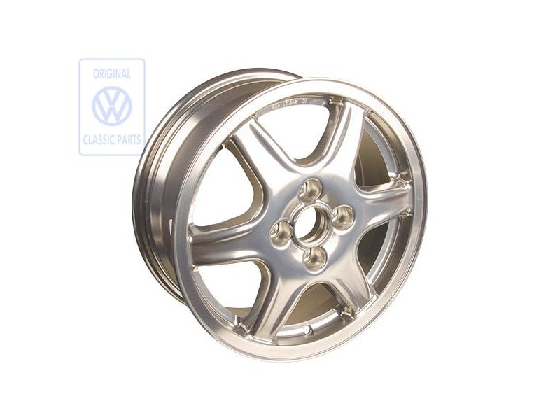 VW Originale Cerchio In Alluminio Alluminio Lucido - 1H0601025AE2ZQ