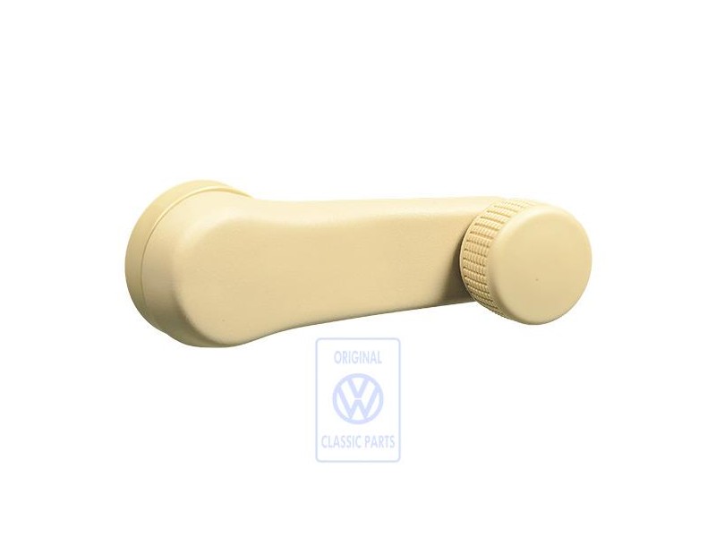 VW Originale Manovella Alzacristallo Beige Crema - 1H0837581D 3PT