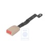 VW Originale Fibbia Cintura Beige Chiaro/Rosso Fuoco - 1HM857756 FCR