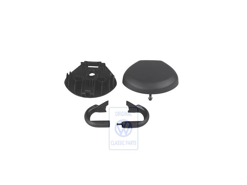 VW Originale Cappuccio Di Copertura Nero Satinato - 1J0858189E B41