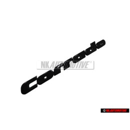 VW Originale CORRADO Posteriore Logo Emblema Scritta Nero - 535853687