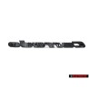 VW Originale CORRADO Posteriore Logo Emblema Scritta Nero - 535853687