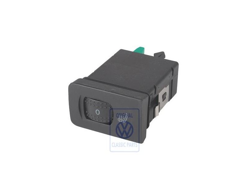 VW Originale Interrut. P. Riscaldam. Sedile Nero Satinato - 1J0963563H 01C
