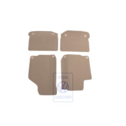 VW Originale 1 Set Di Tappetini Beige Chiaro - 1J1863011AAHZF