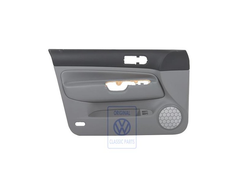 VW Originale Rivestimento Porta (Pelle) Grigio Flanella - 1J4867011GGLKX