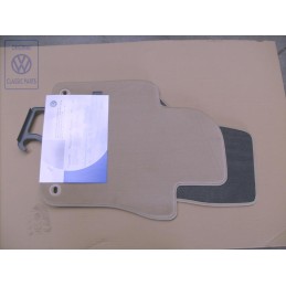 VW Originale 1 Set Tappetini (Tessuto) Pure Beige - 1K1061275P RYL