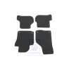 VW Originale 1 Set Di Tappetini Nero/Nero/Arancione - 1K1863011R EUJ