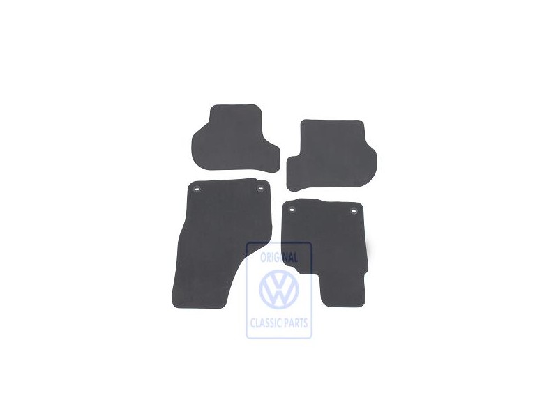 VW Originale 1 Set Di Tappetini Antracite - 1K2863011C RYJ