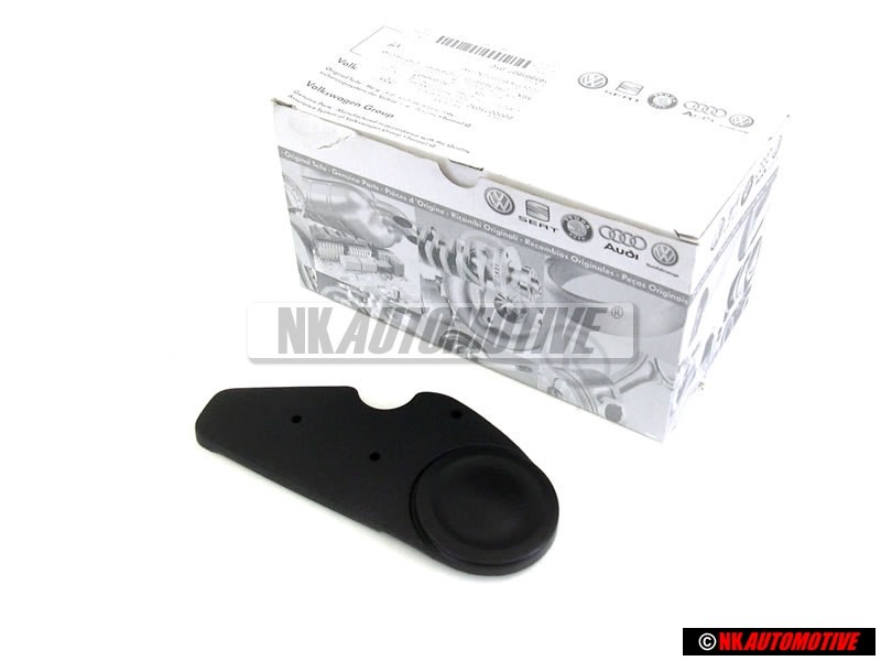 VW Originale Rivestimento Senza Foro Nero Satinato - 191881478 LX6
