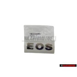 VW Originale EOS Posteriore Logo Emblema Scritta Cromo - 1Q0853687 739