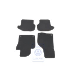 VW Originale 1 Set Di Tappetini Nero Titanio/Pepperbeige - 1Q1863011D OUY