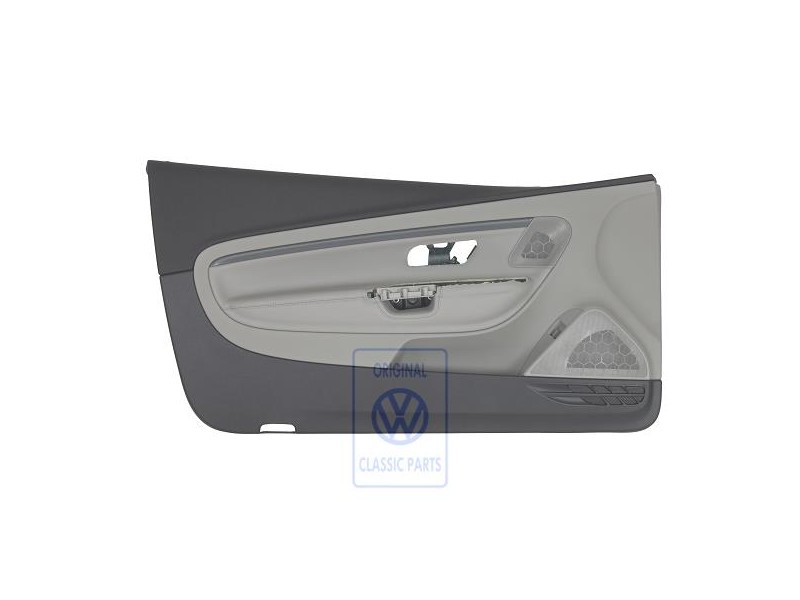 VW Originale Rivestimento Portasimilpelle Titanschwarz/Moonrock - 1Q1867021M UGT