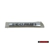 VW Originale ECO FUEL Posteriore Logo Emblema Scritta Cromo - 1S6853675A FXC