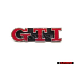 VW Originale GTI Fronte Logo Emblema Scritta Rosso - 5G0853675AFJZQ