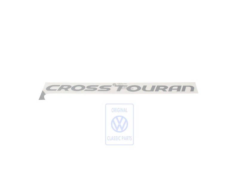 VW Originale Foglio Decorativo Argento - 1T0853424A 1W4