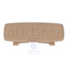 VW Originale Mascherina Con Emblema Pure Beige - 1T0853437B 7G8