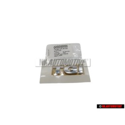 VW Originale TGI Posteriore Logo Emblema Scritta Cromo - 1T0853675AK2ZZ