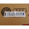 VW Originale 2.0 FSI Posteriore Logo Emblema Scritta Cromo Blu - 1T0853675 HCE