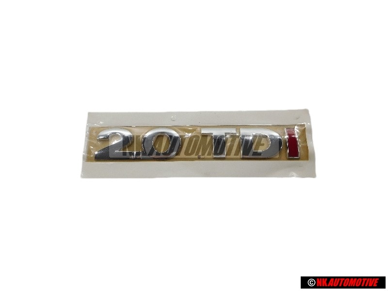 VW Originale 2.0 TDI Posteriore Logo Emblema Scritta - 1T0853675H GQF