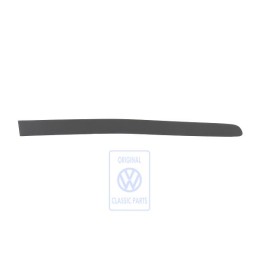 VW Originale Modanatura Per Porta Nero Satinato - 1T0853754B 9B9