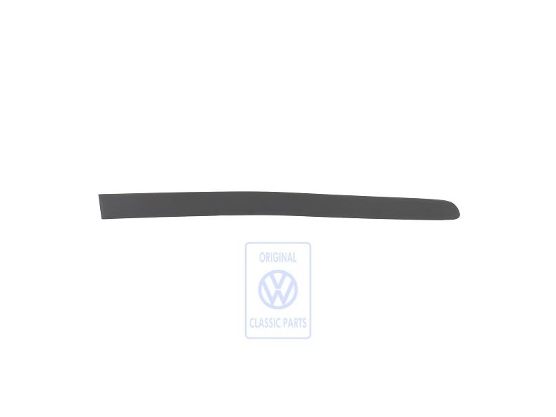 VW Originale Modanatura Per Porta Nero Satinato - 1T0853754B 9B9