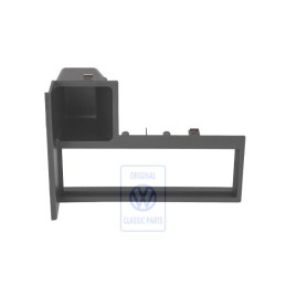 VW Originale Vano Portaoggetti Nero Satinato - 1T0858373C 9B9