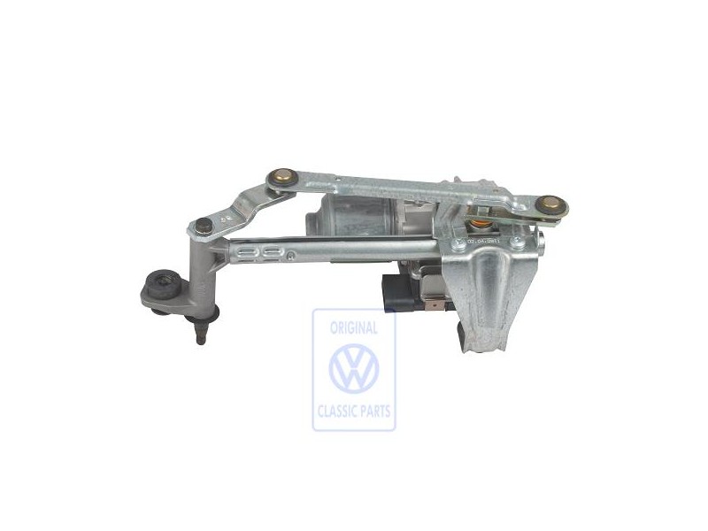 VW Originale Supporto Tergicristallo Con Motorino Tergicristallo - 1T0955023G