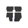 VW Originale 1 Set Di Tappetini Nero/Grigio Argento - 1T2863011E RII